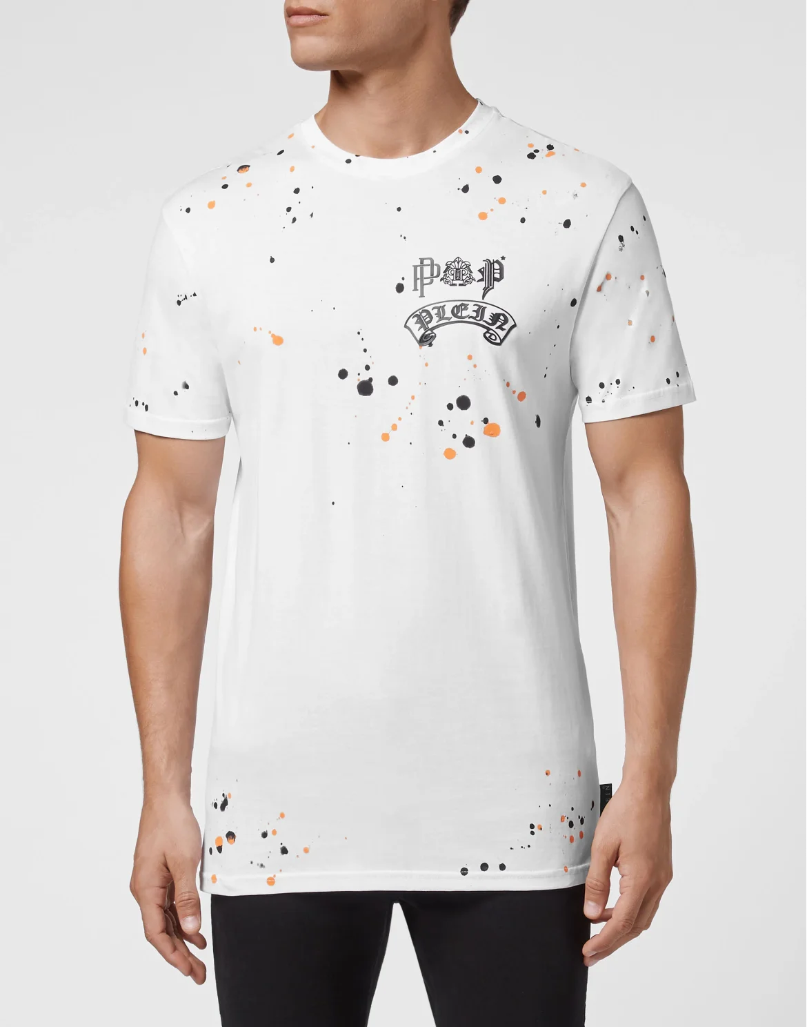 T-shirt Round Neck SS Stones LA fingers, цвет: Белый