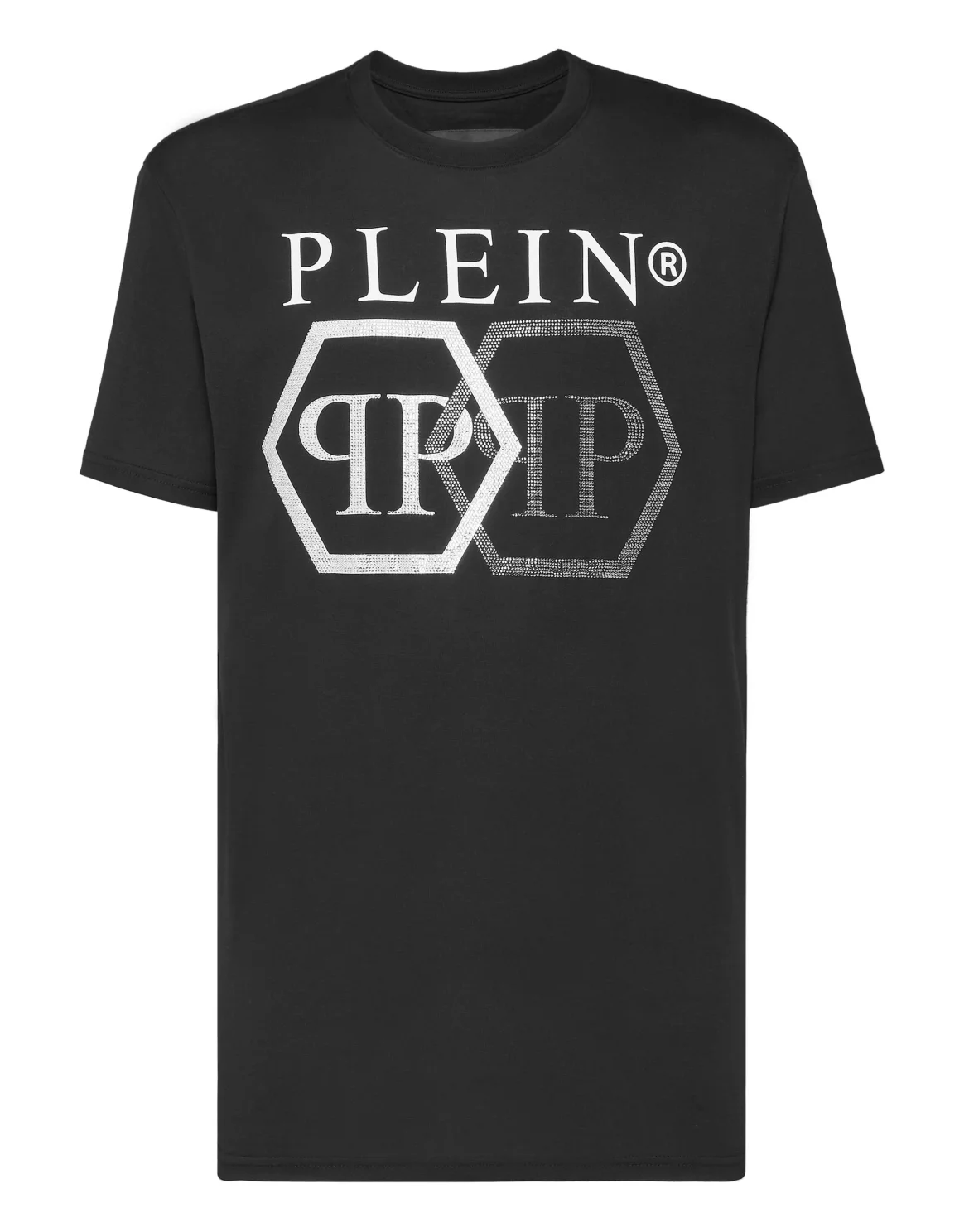 T-shirt Round Neck SS Stones Hexagon, цвет: Черный