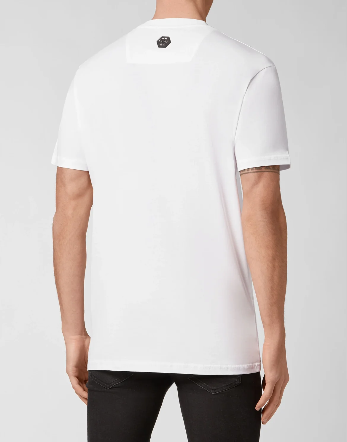 Jersey T-shirt Round Neck SS Tattoo, цвет: Белый