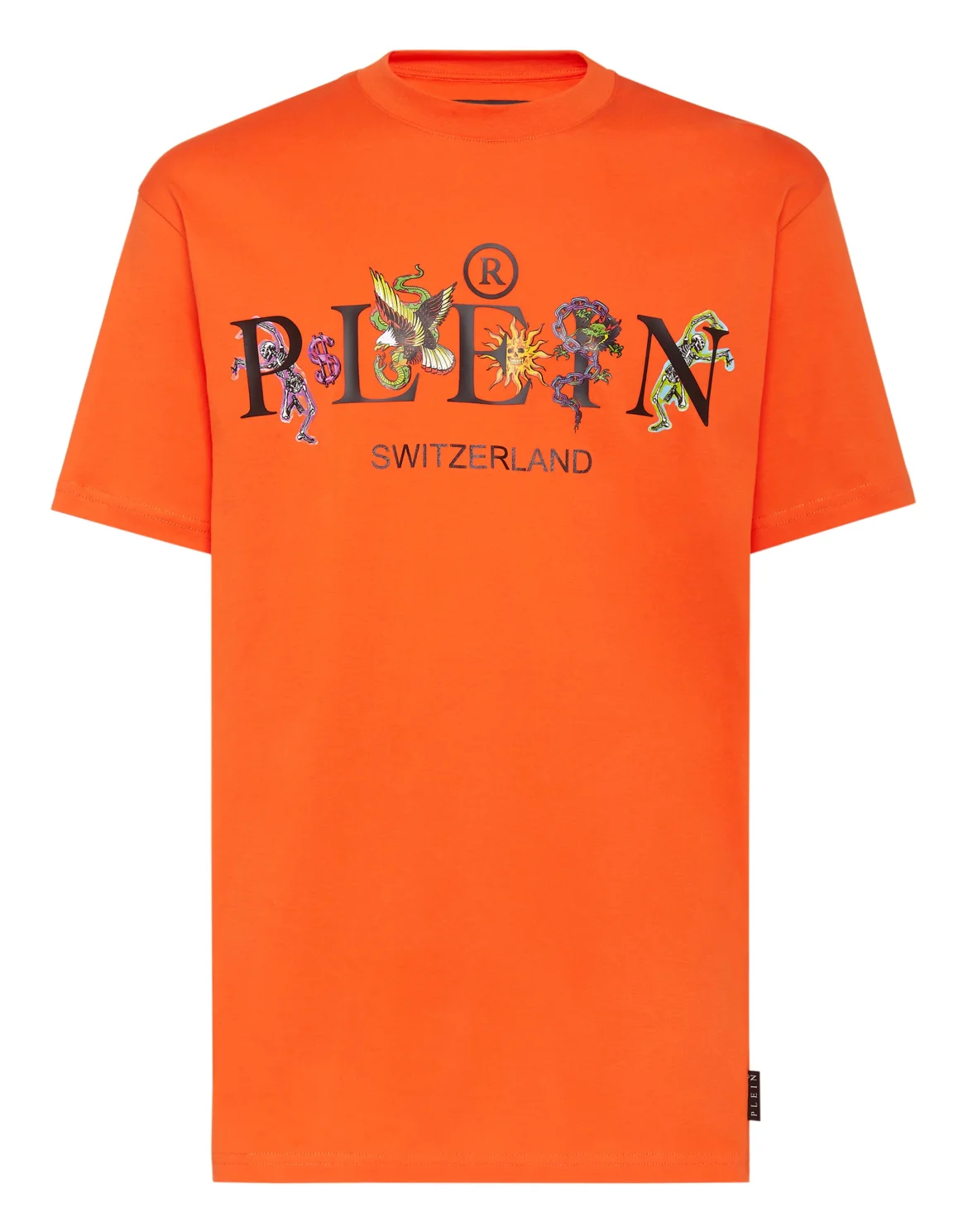 Jersey T-shirt Round Neck SS Tattoo, цвет: Оранжевый