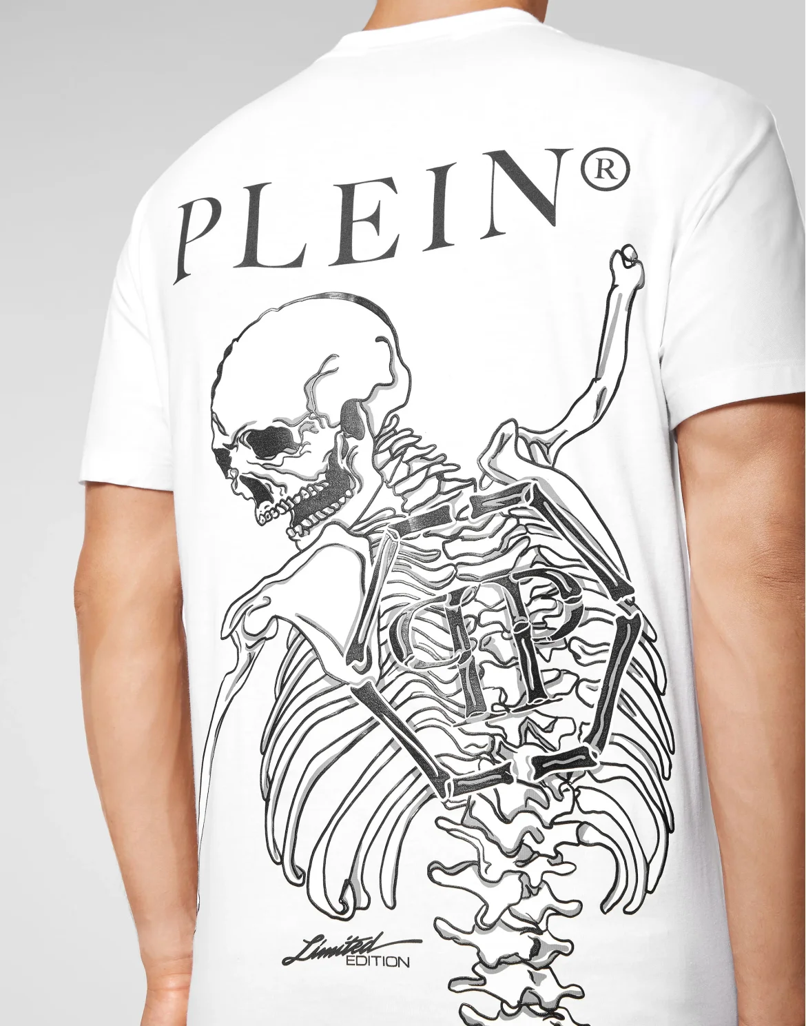 Jersey T-shirt Round Neck SS Skeleton, цвет: Белый
