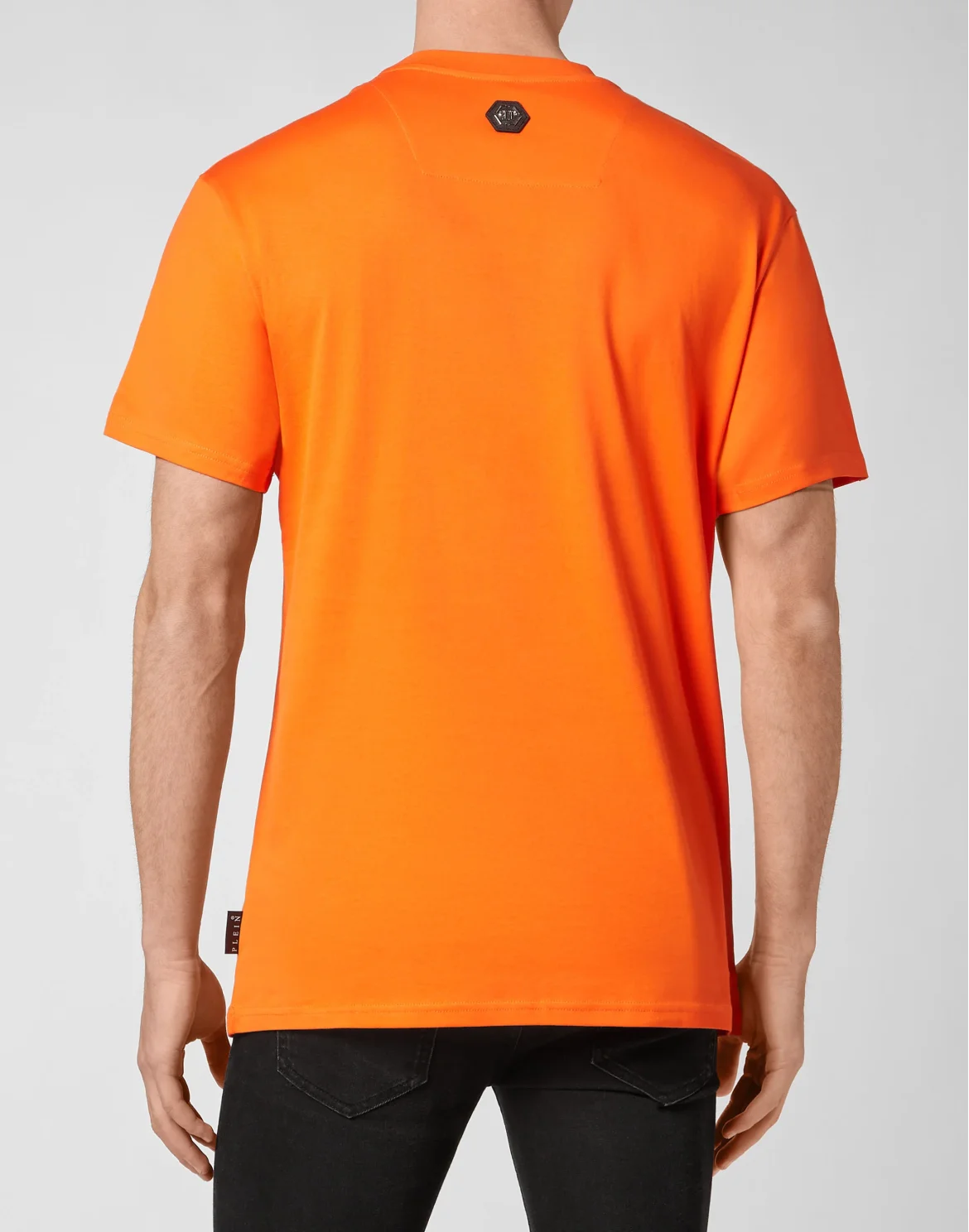 Jersey T-shirt Round Neck SS Skeleton, цвет: Оранжевый