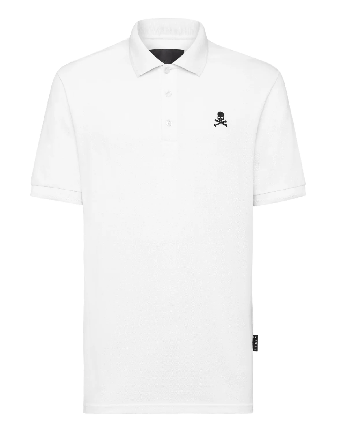 Slim Fit Polo shirt SS Gothic Plein, цвет: Белый