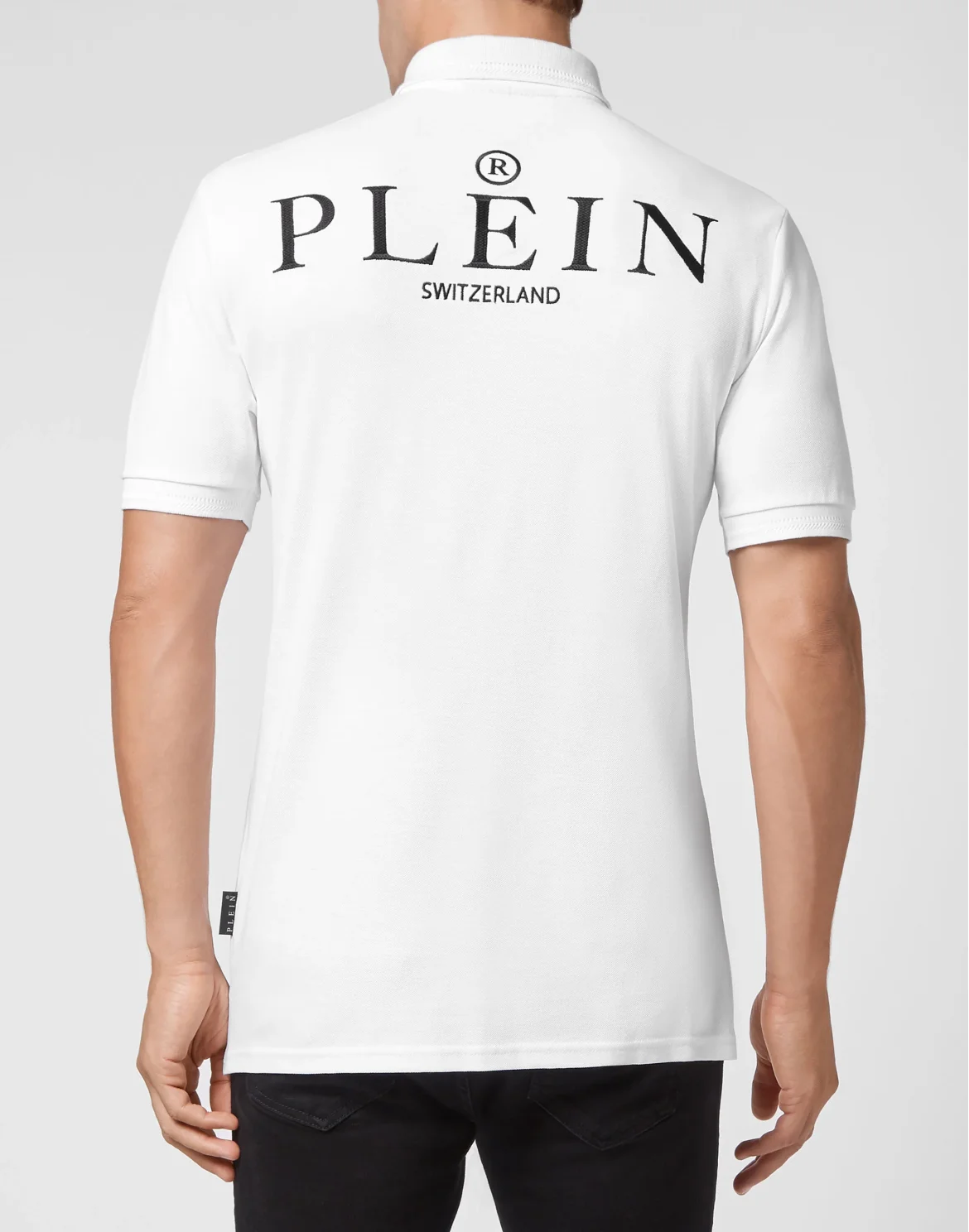 Slim Fit Polo shirt SS Iconic Plein, цвет: Белый