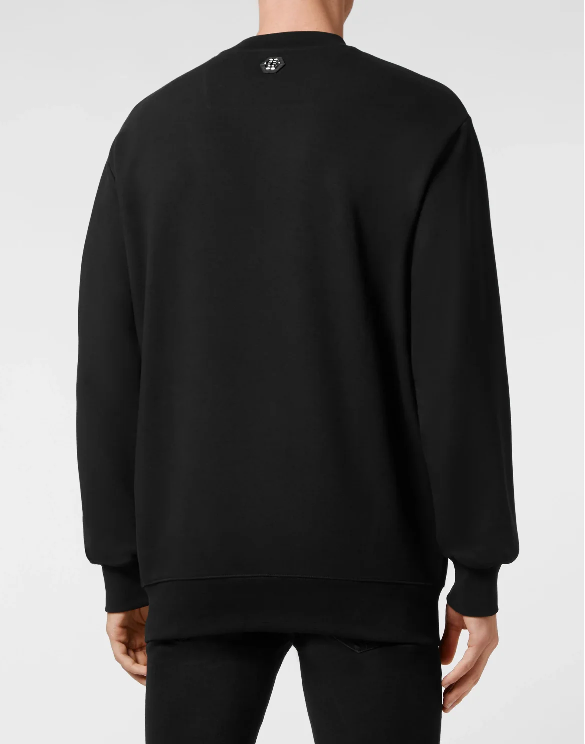 Sweatshirt LS Skull and Plein, цвет: Черный