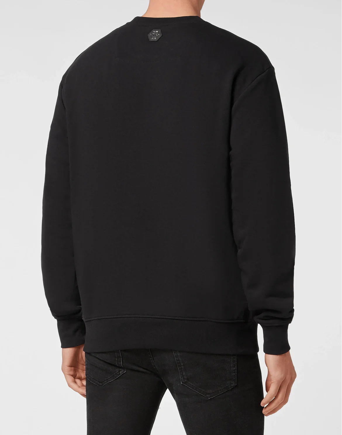 Sweatshirt LS Skull and Plein, цвет: Черный