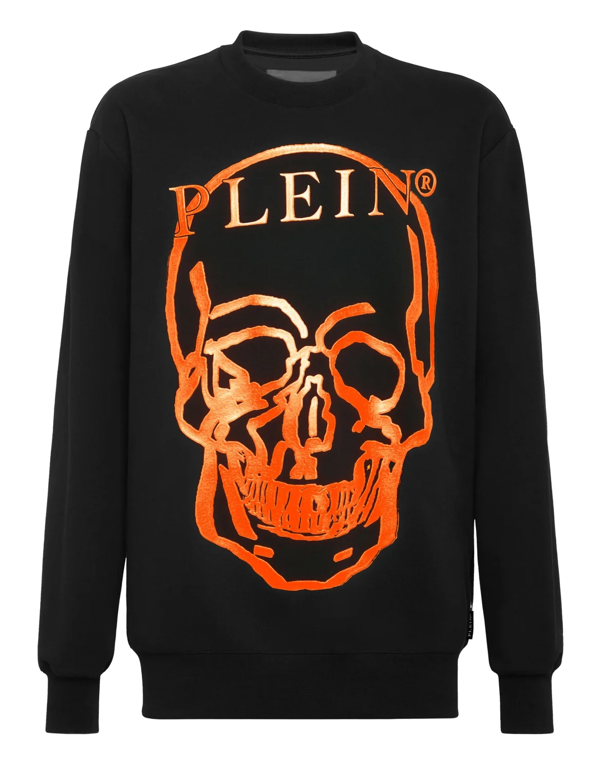 Sweatshirt LS Skull and Plein, цвет: Черный