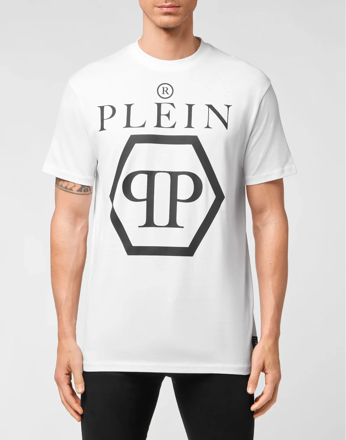 T-shirt Round Neck SS Hexagon, цвет: Белый
