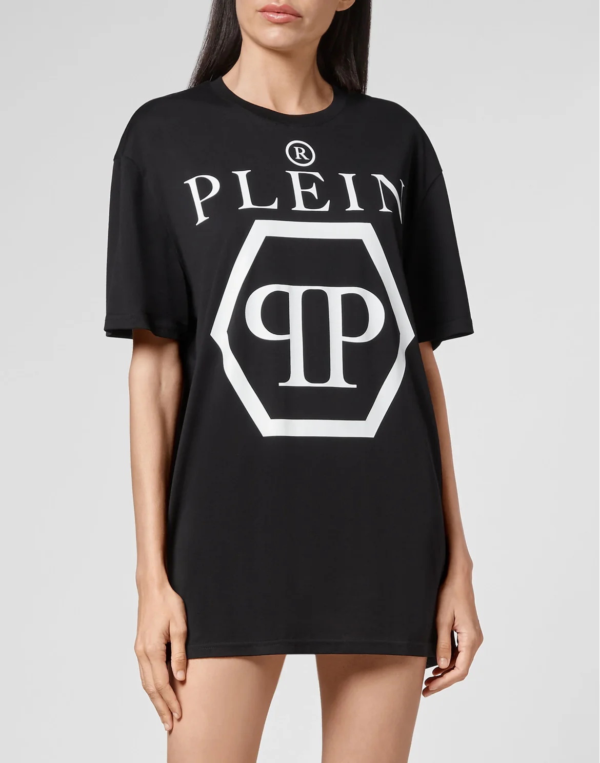T-shirt Round Neck SS Hexagon, цвет: Черный
