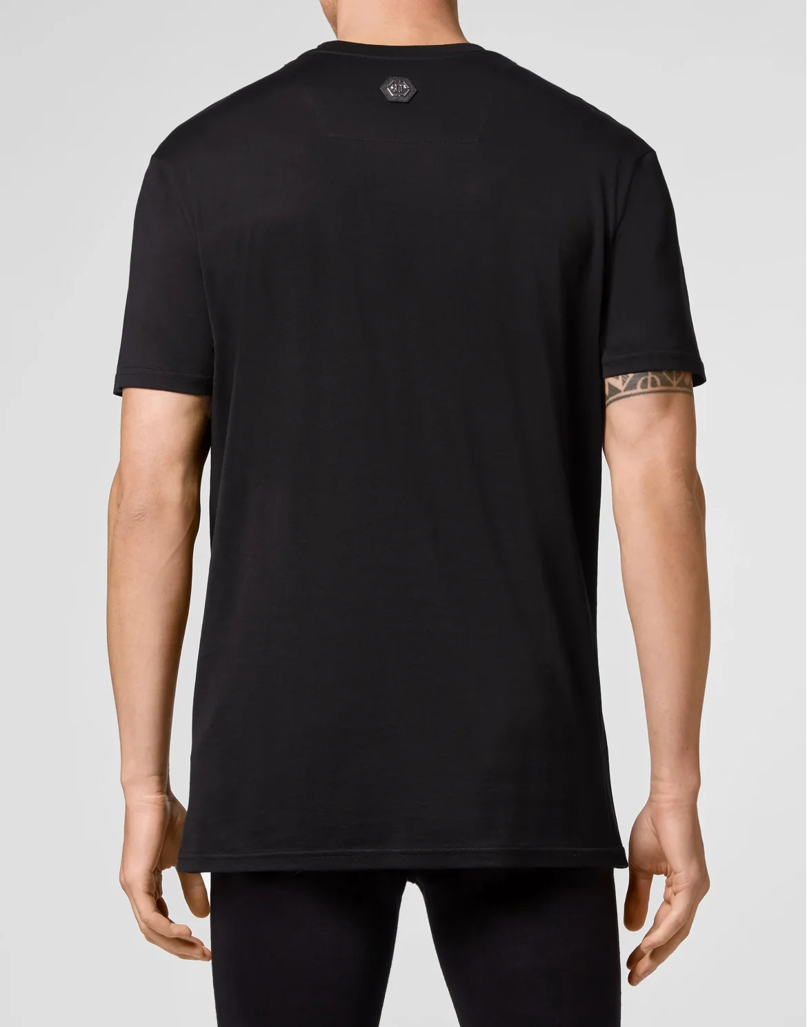 T-shirt Round Neck SS Hexagon, цвет: Черный