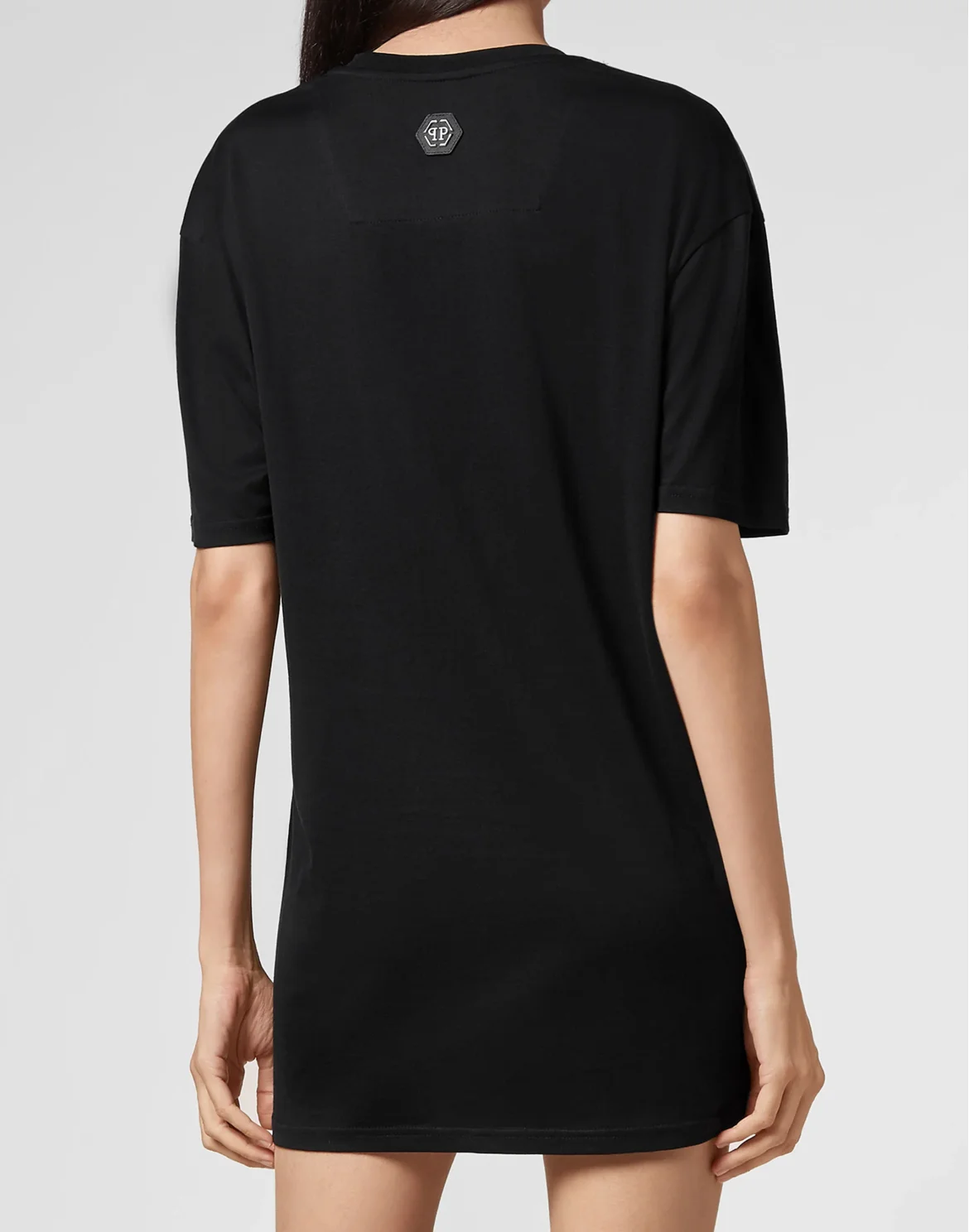 T-shirt Round Neck SS Hexagon, цвет: Черный