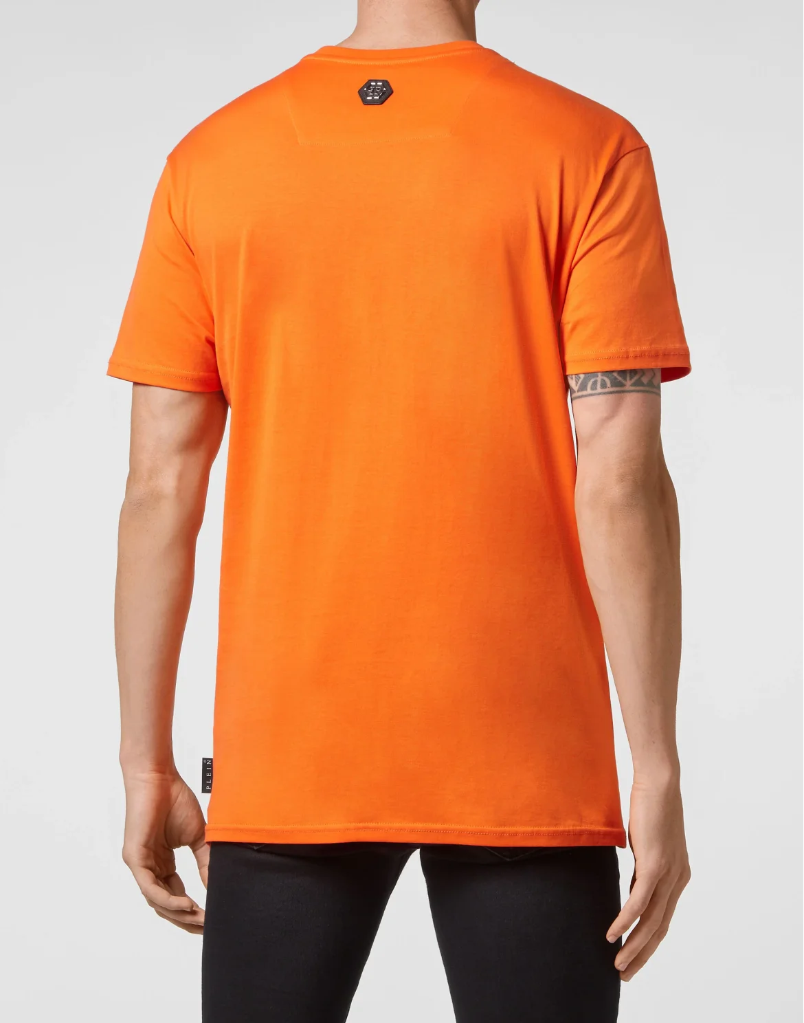 T-shirt Round Neck SS Hexagon, цвет: Оранжевый