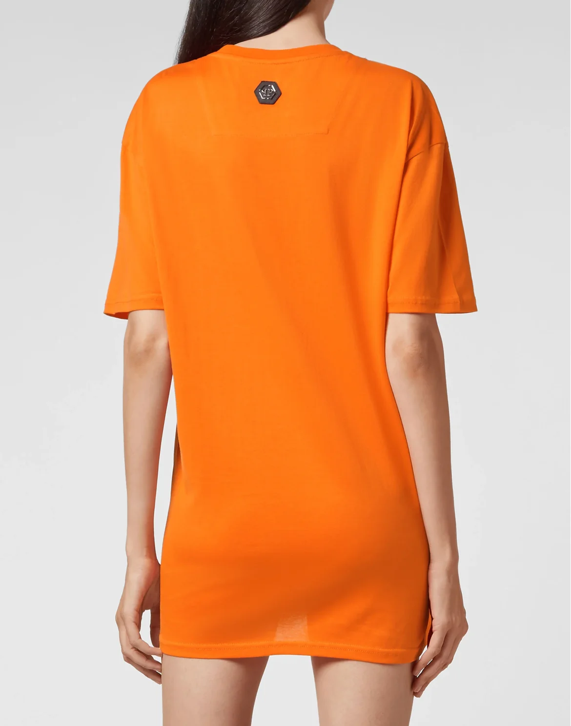 T-shirt Round Neck SS Hexagon, цвет: Оранжевый
