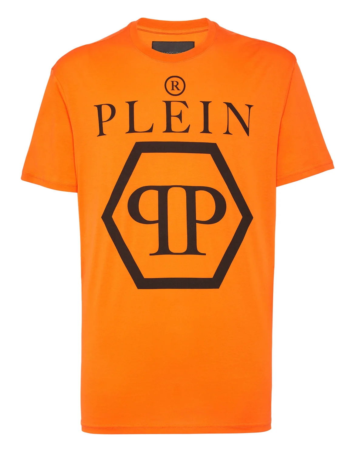 T-shirt Round Neck SS Hexagon, цвет: Оранжевый