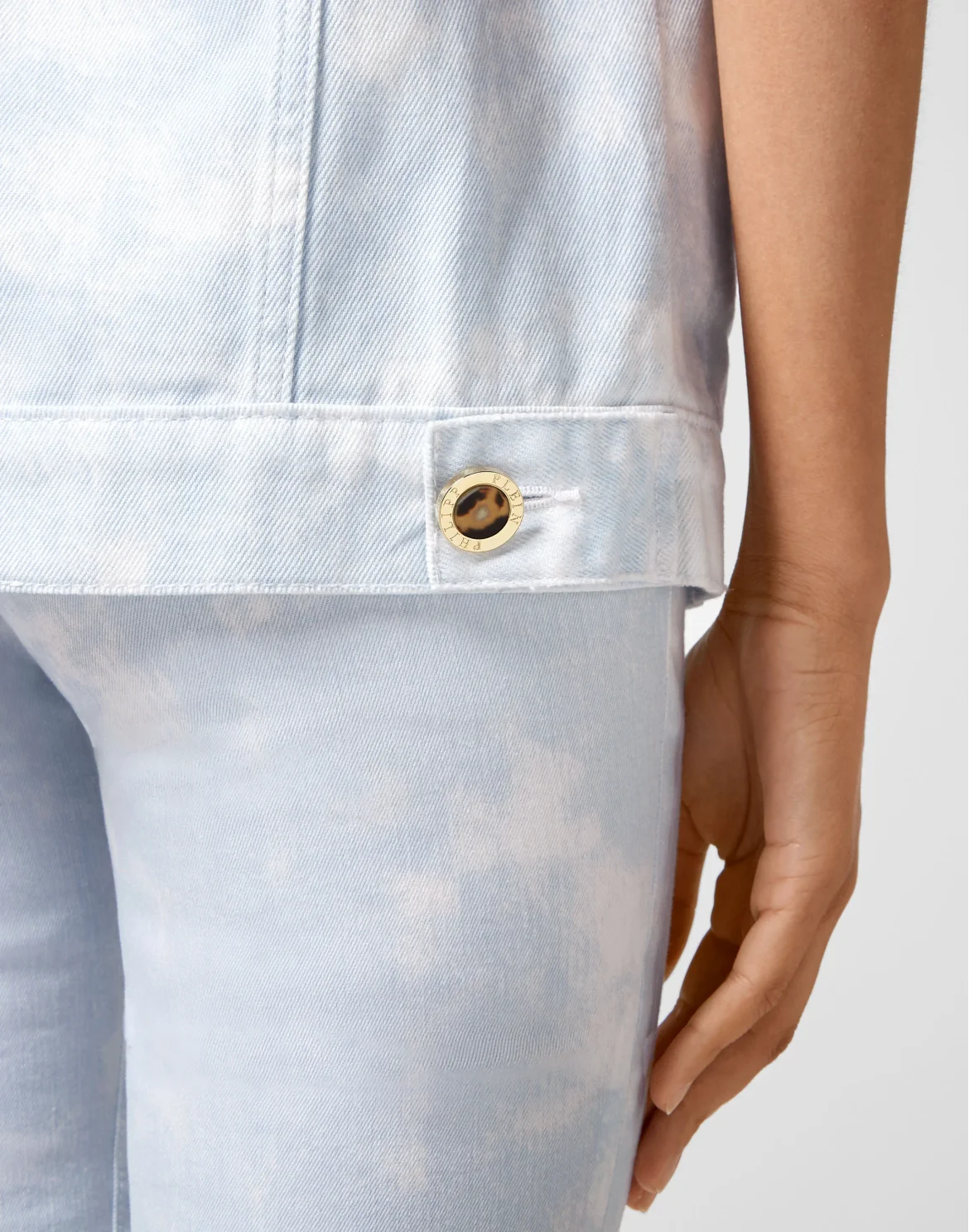 Denim Vest Oversize, цвет: Розовый