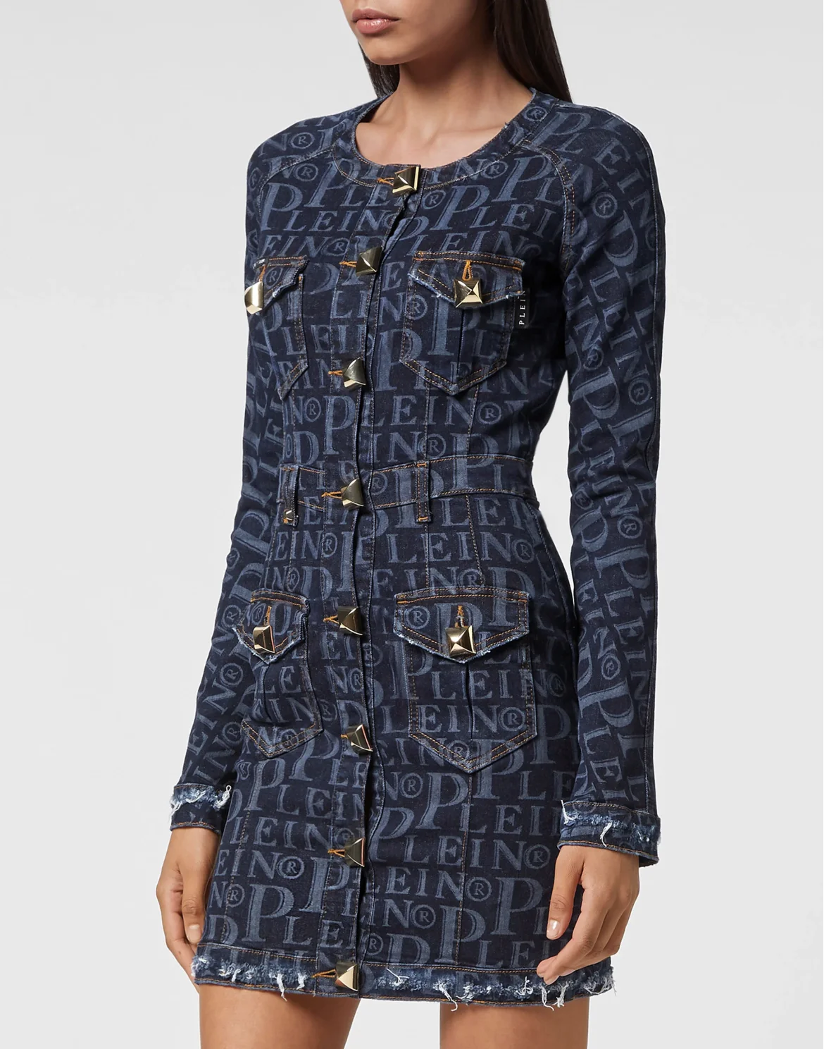 Denim Dress Cargo All over PP, цвет: Синий