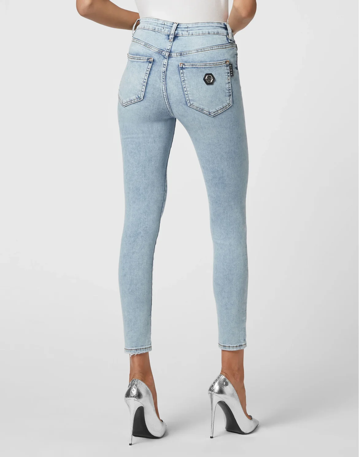 Denim Trousers Skinny, цвет: Синий