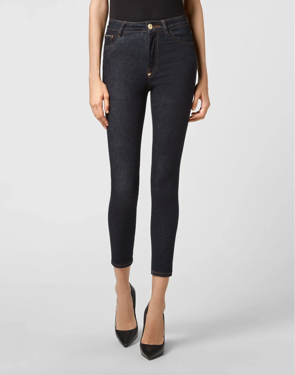 Denim Trousers Skinny, цвет: Синий