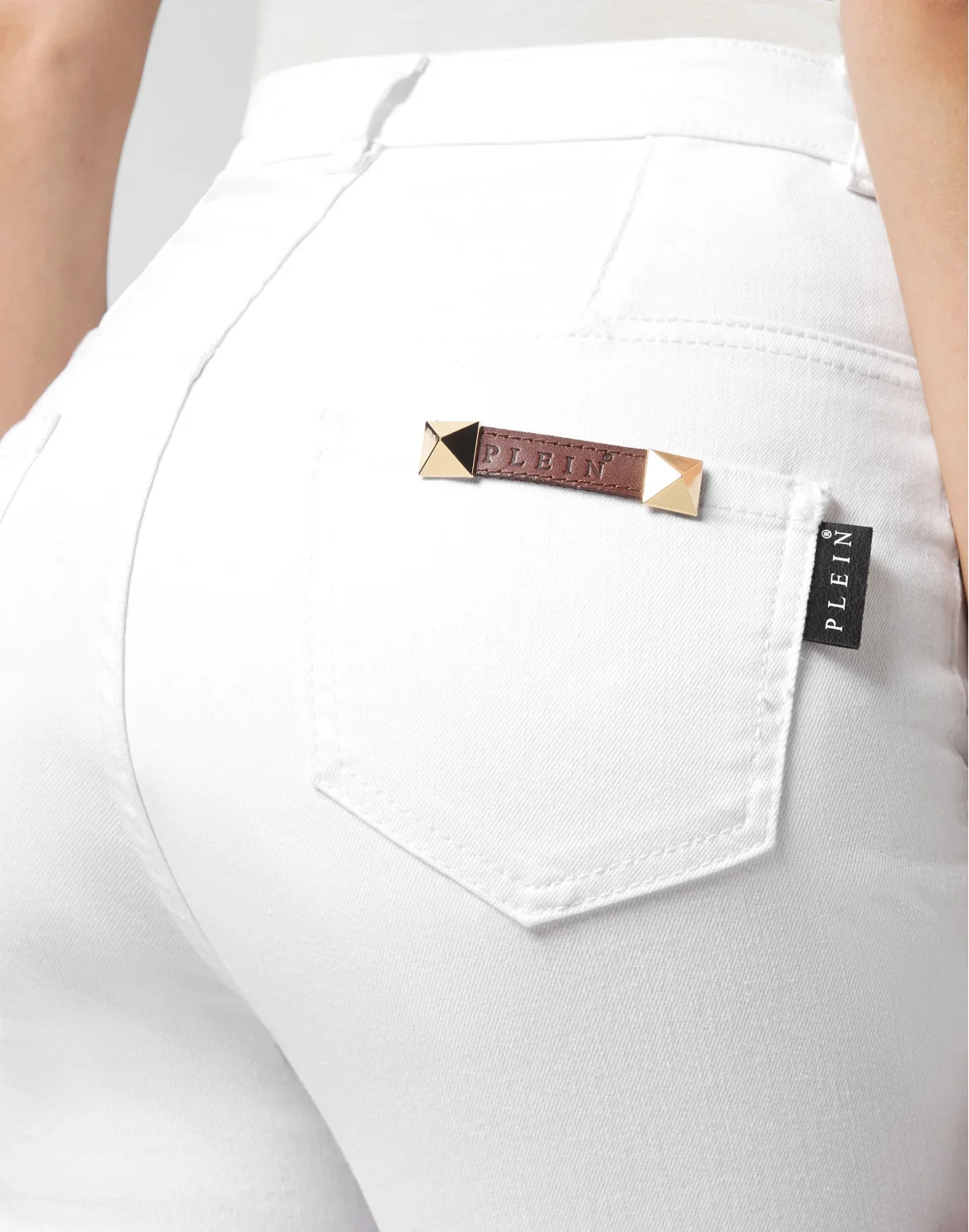 Super High Waist Jegging, цвет: Белый