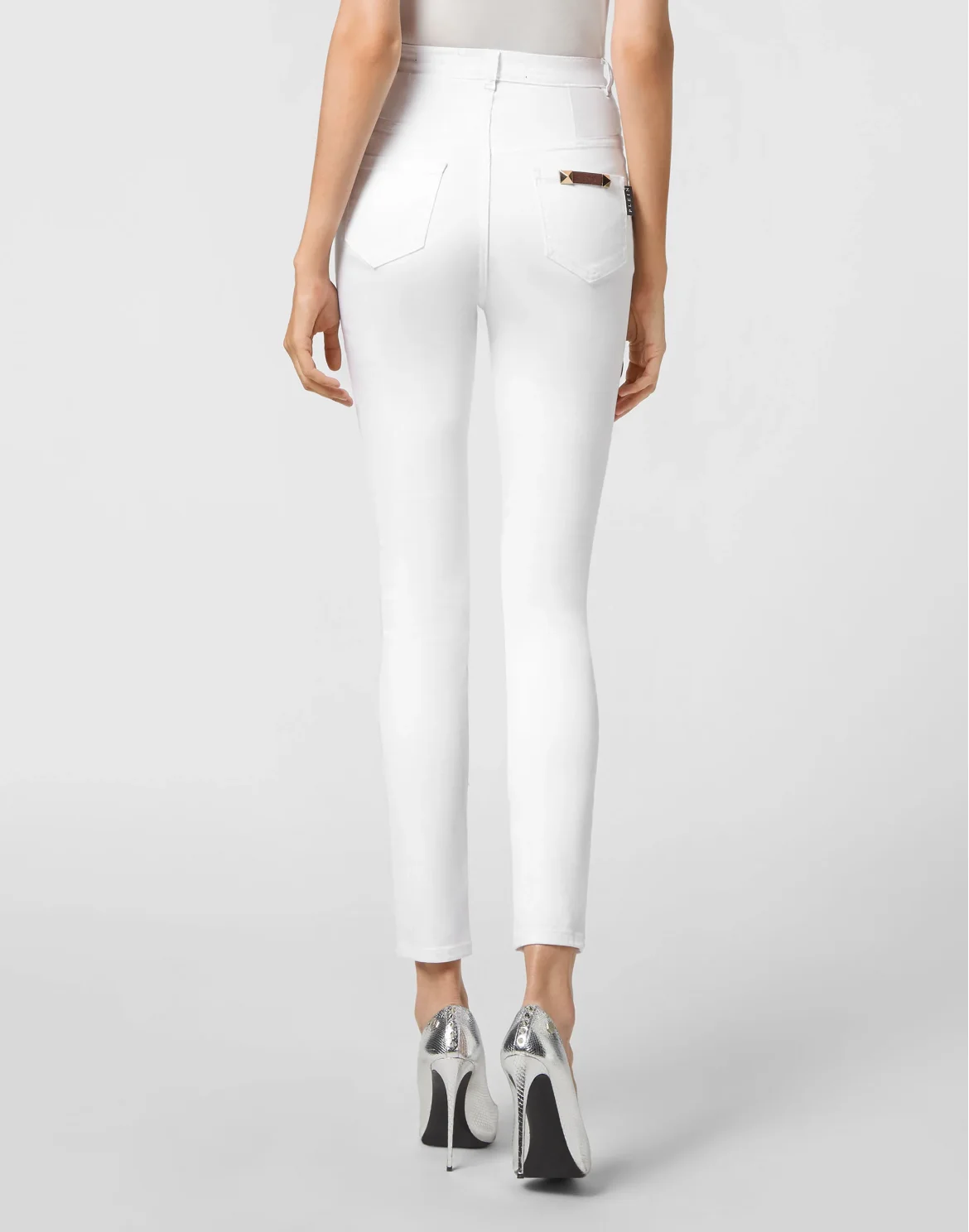 Super High Waist Jegging, цвет: Белый