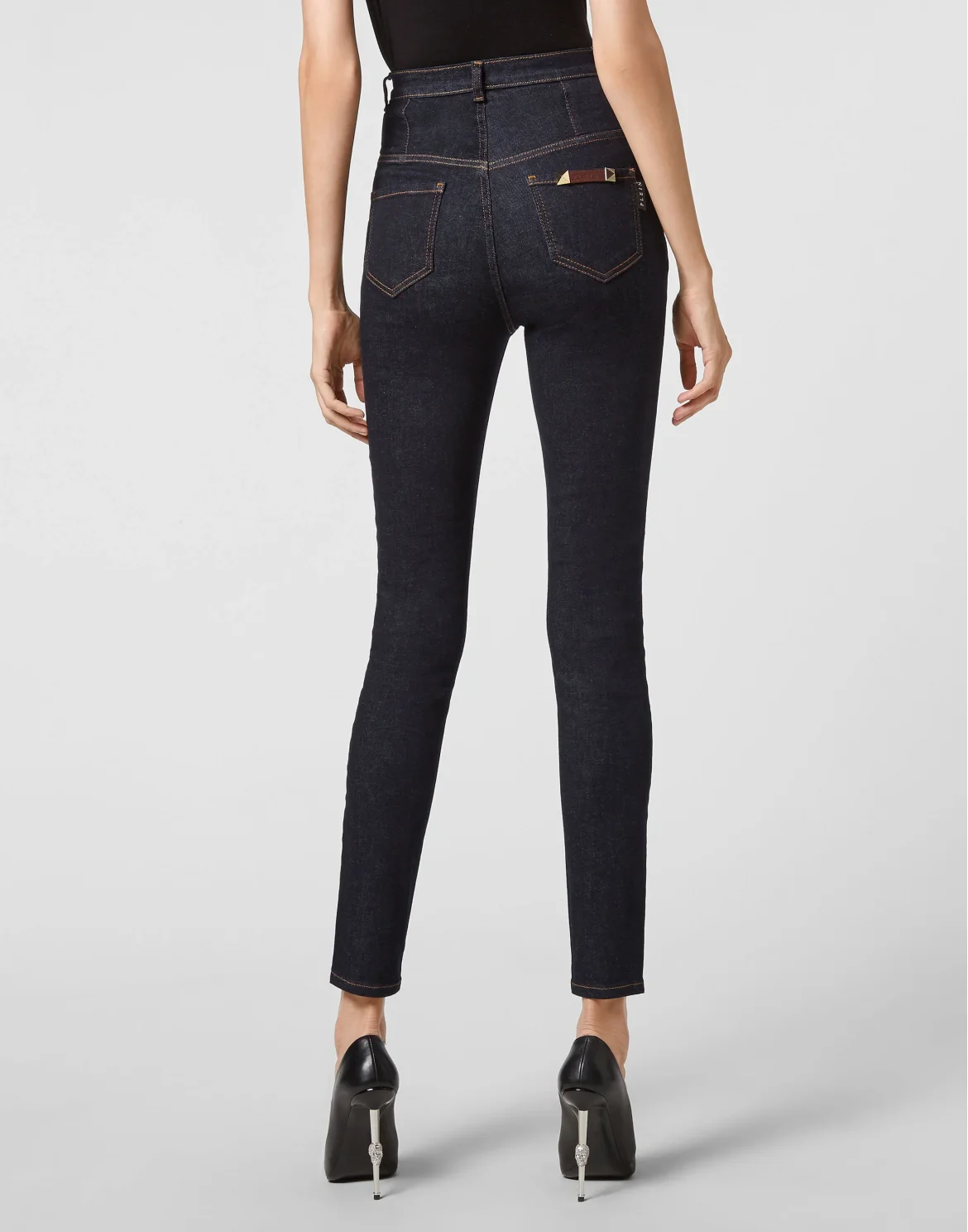 Super High Waist Jegging, цвет: Синий