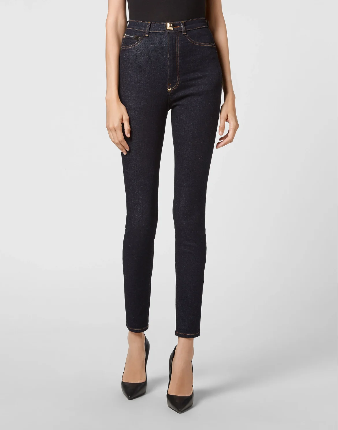 Super High Waist Jegging, цвет: Синий
