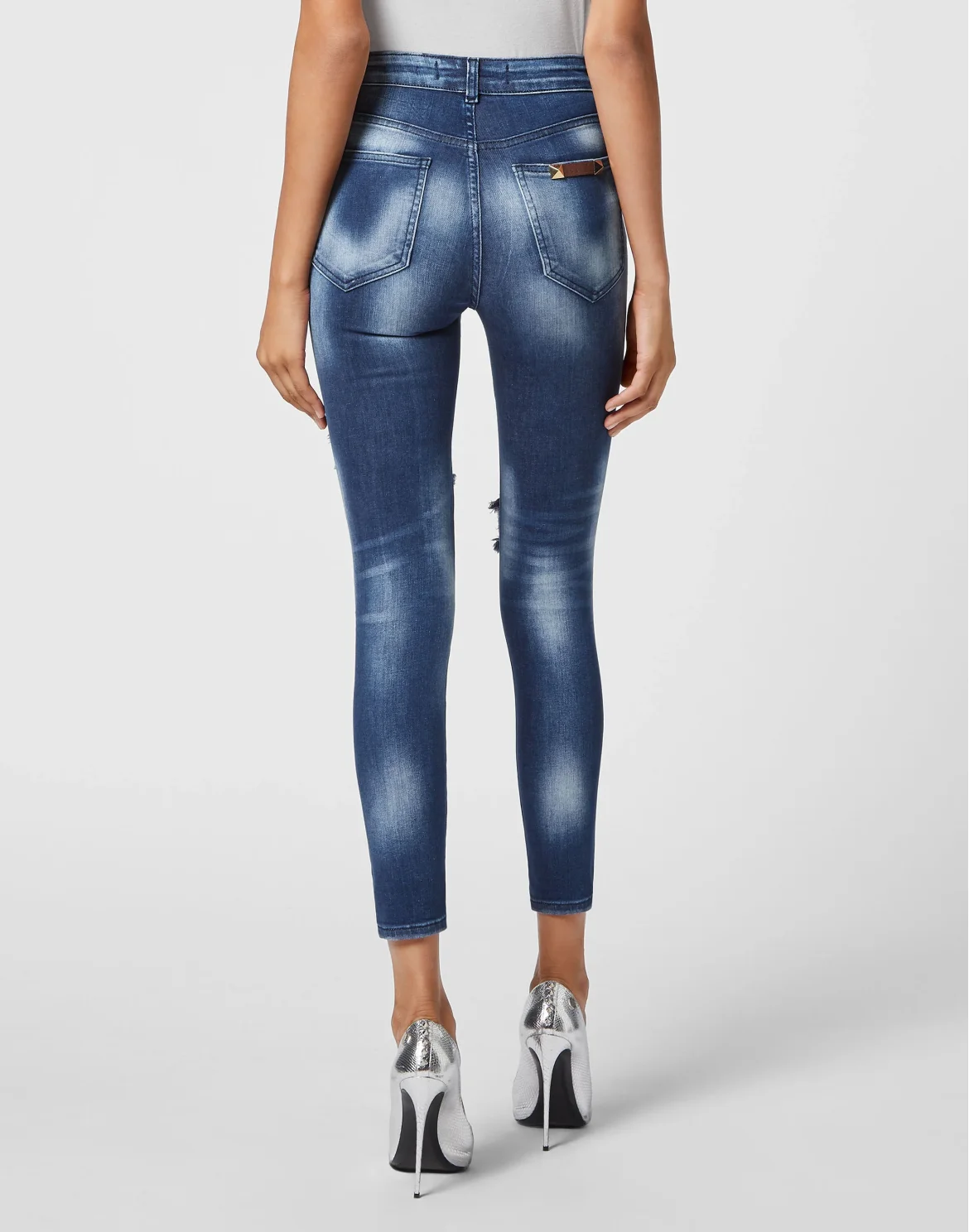 Denim Trousers Skinny, цвет: Синий