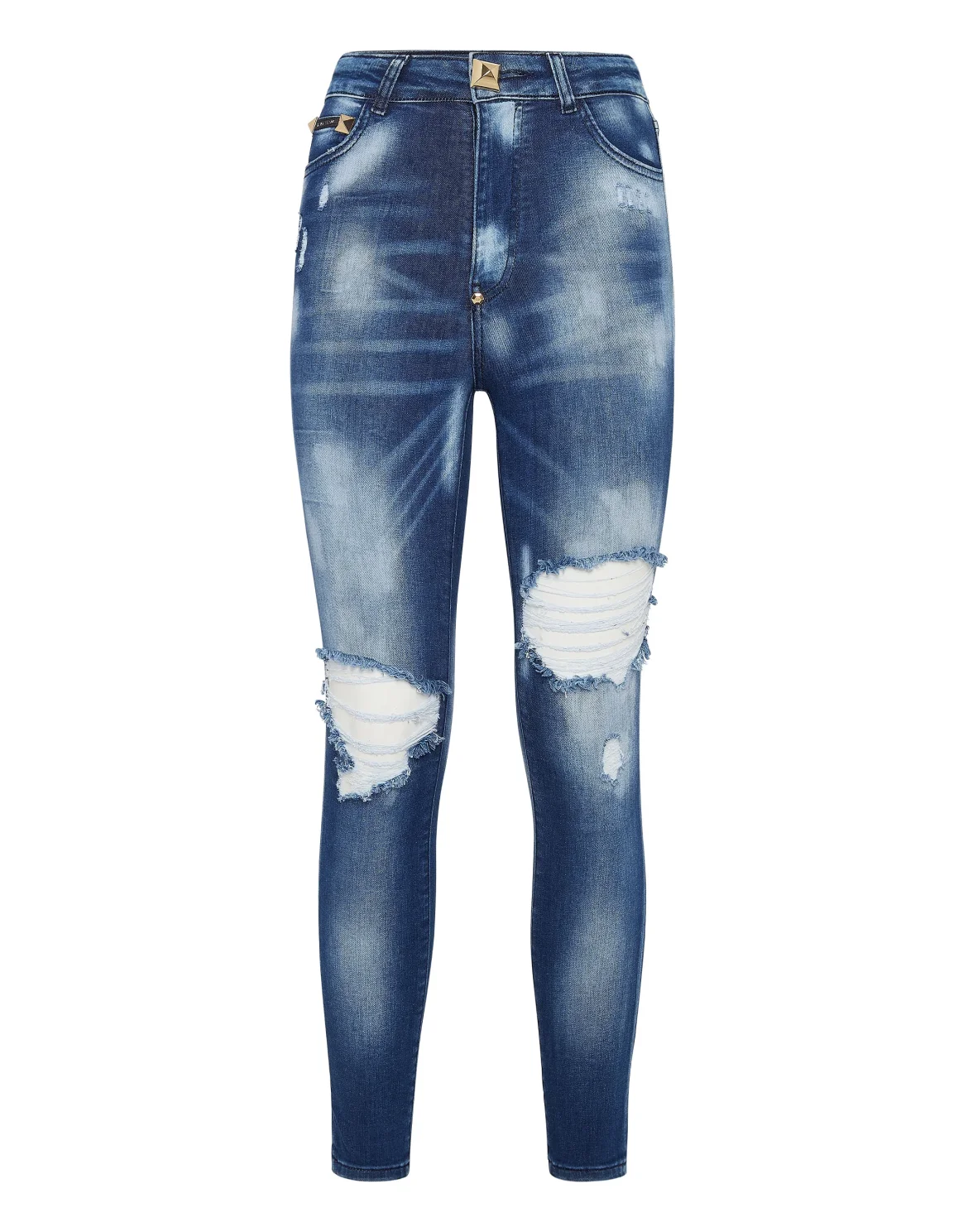 Denim Trousers Skinny, цвет: Синий