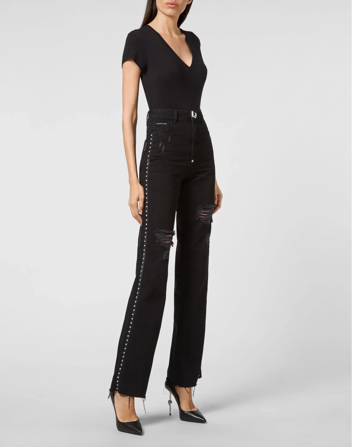 Denim Palace Fit Crystal Cable, цвет: Черный