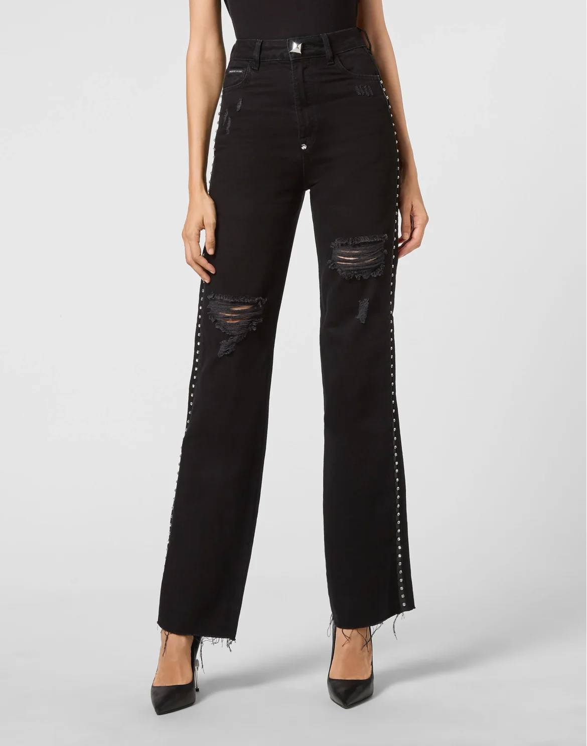 Denim Palace Fit Crystal Cable, цвет: Черный
