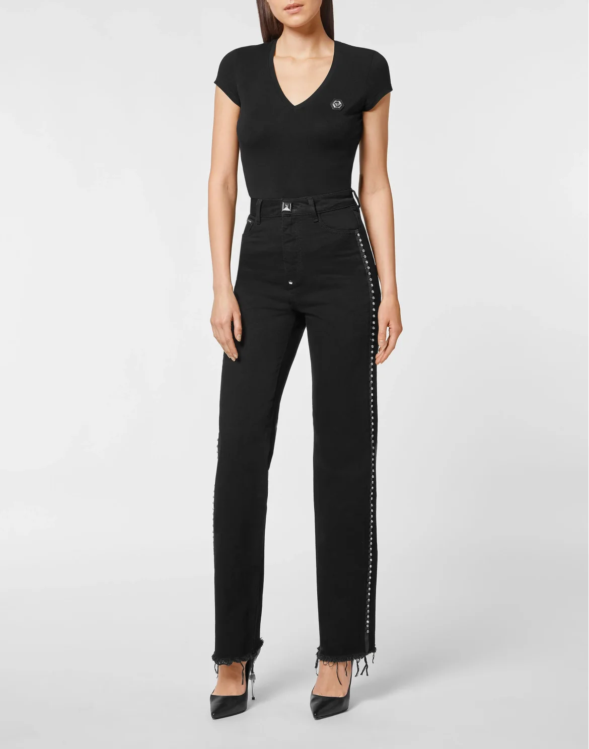 Denim Palace Fit Crystal Cable, цвет: Черный