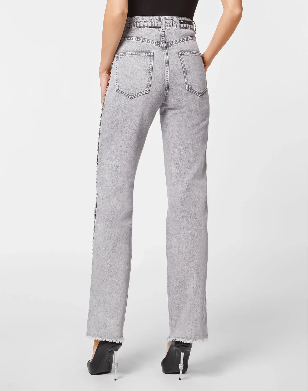 Denim Palace Fit Crystal Cable, цвет: Серый