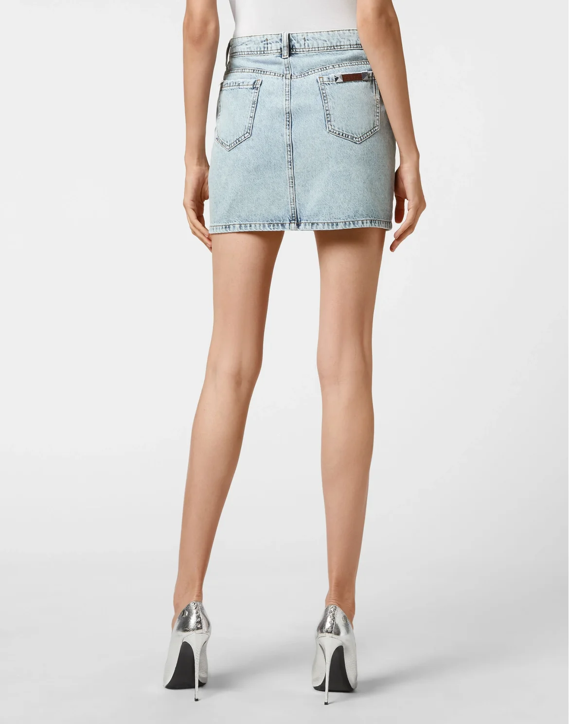 Denim Mini Skirt, цвет: Синий