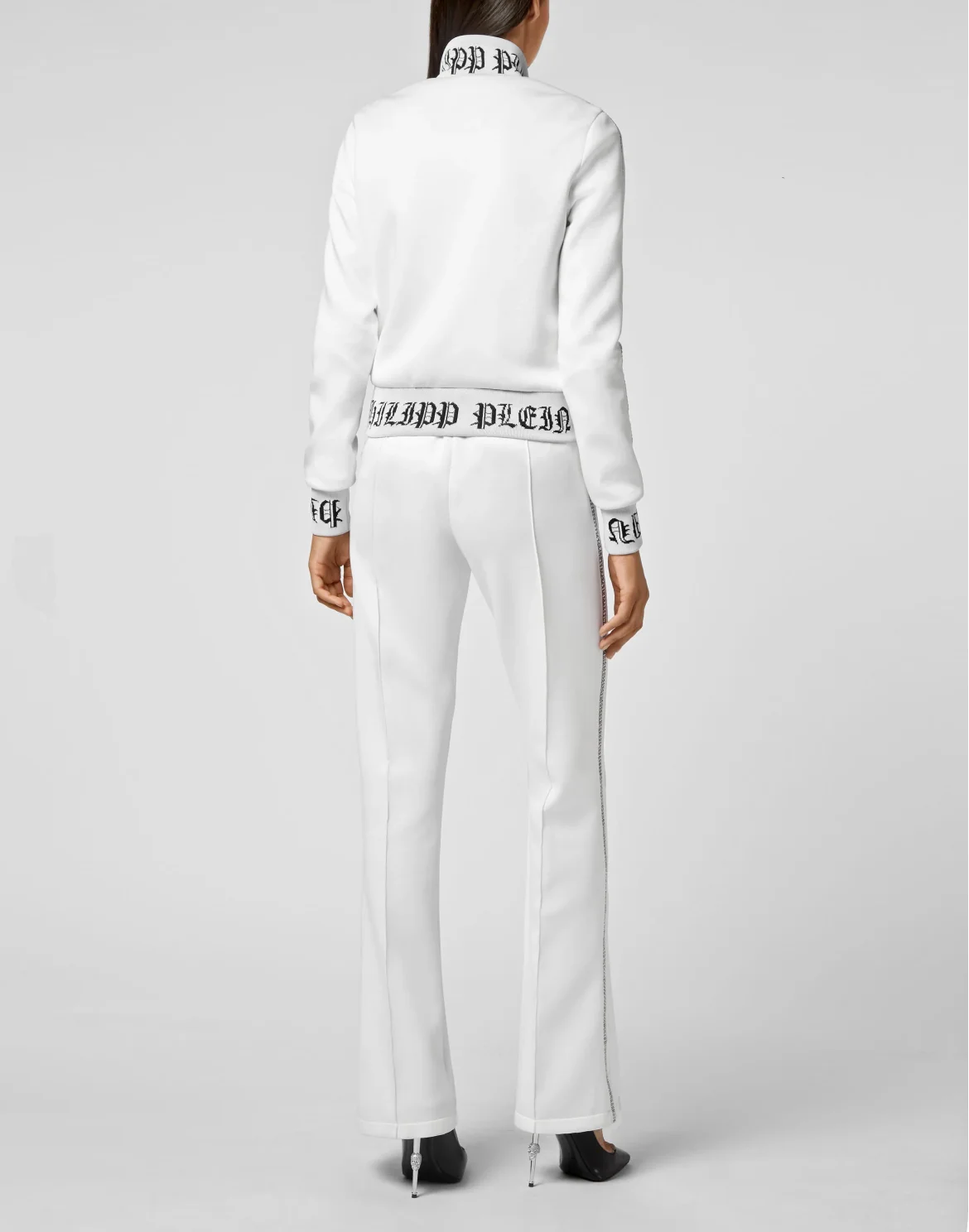 Top/Trousers Tracksuit Gothic Plein, цвет: Белый