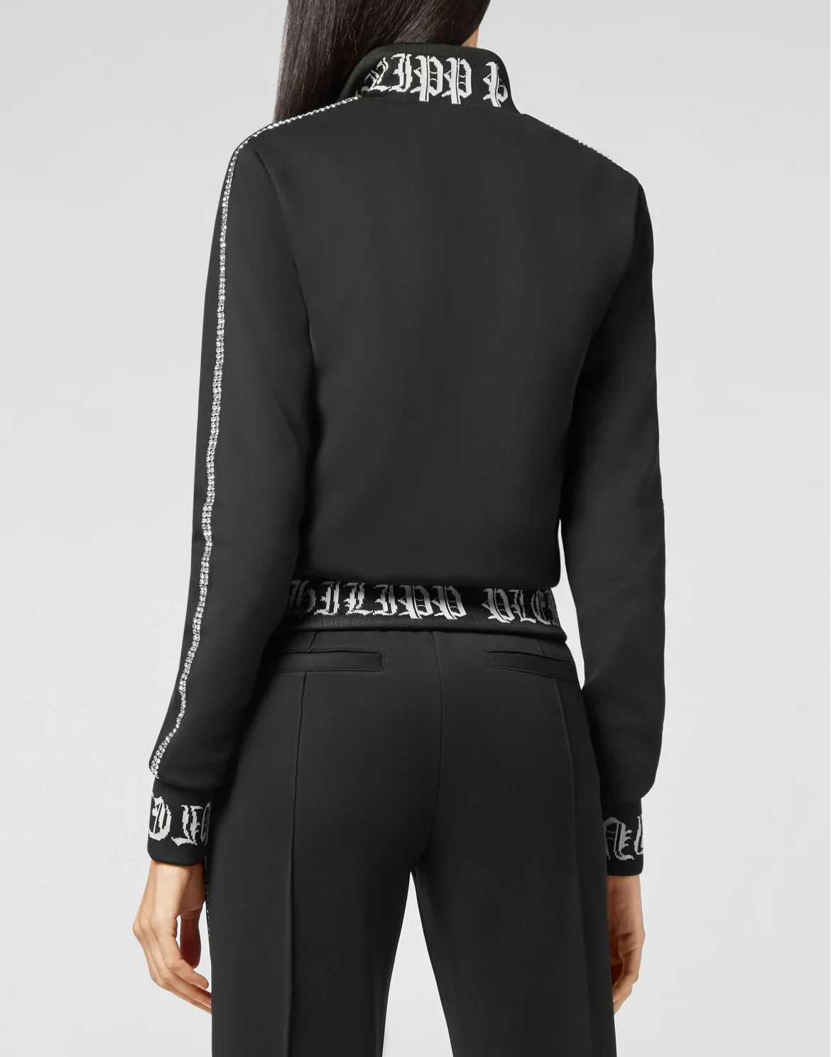 Top/Trousers Tracksuit Gothic Plein, цвет: Черный