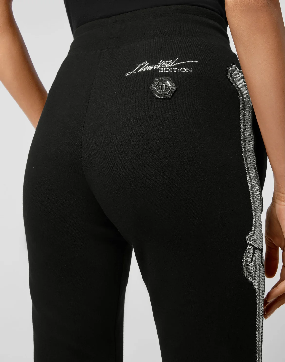 Tracksuit Top/Trousers Crystal, цвет: Черный