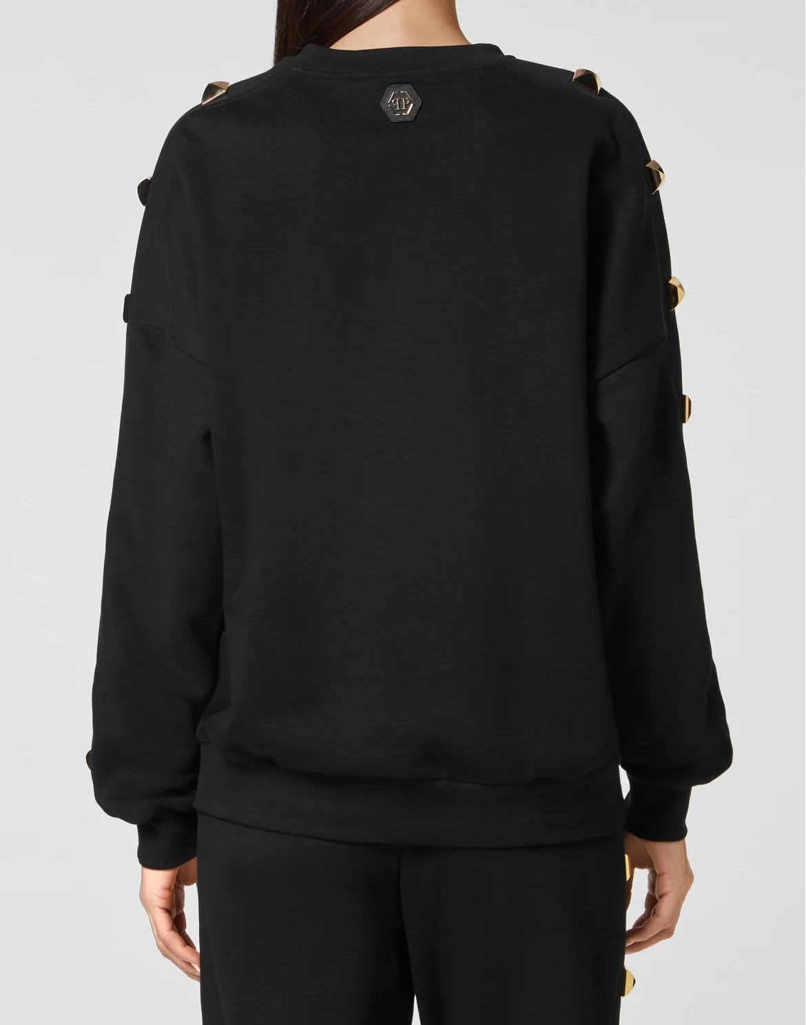 Sweatshirt LS Studs, цвет: Черный