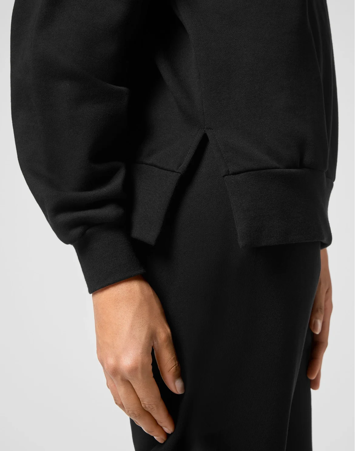 Sweatshirt LS Crystal Iconic Plein, цвет: Черный