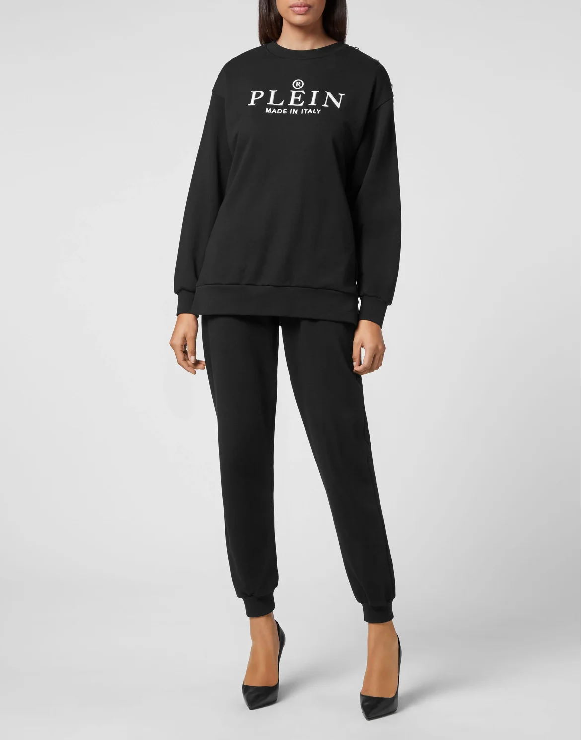 Sweatshirt LS Iconic Plein, цвет: Черный