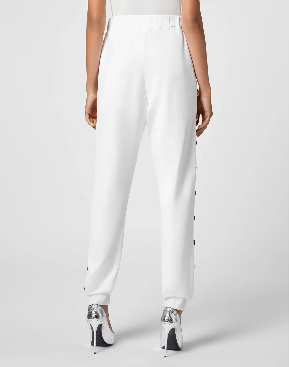 Jogging Trousers Studs, цвет: Белый