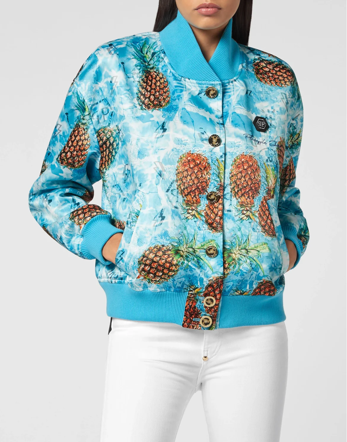 Duchesse Bomber Pineapple Skies, цвет: Мультиколор