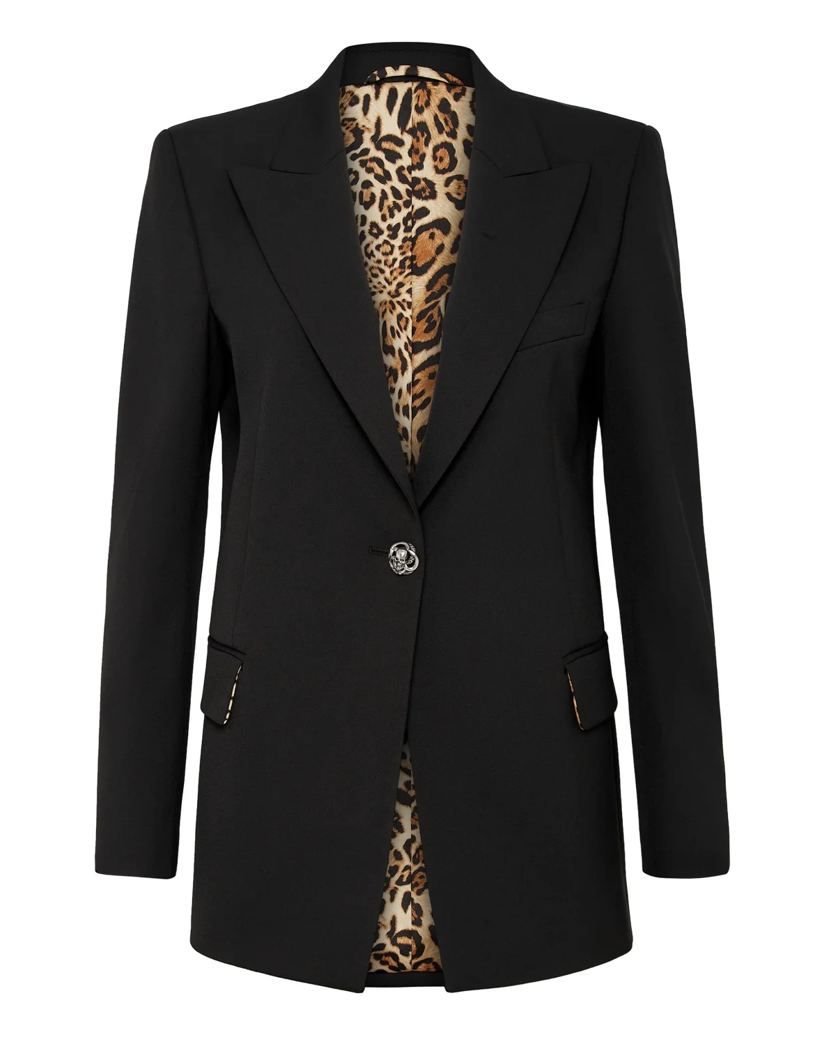Cady Blazer Crystal Skull with Crystals, цвет: Черный