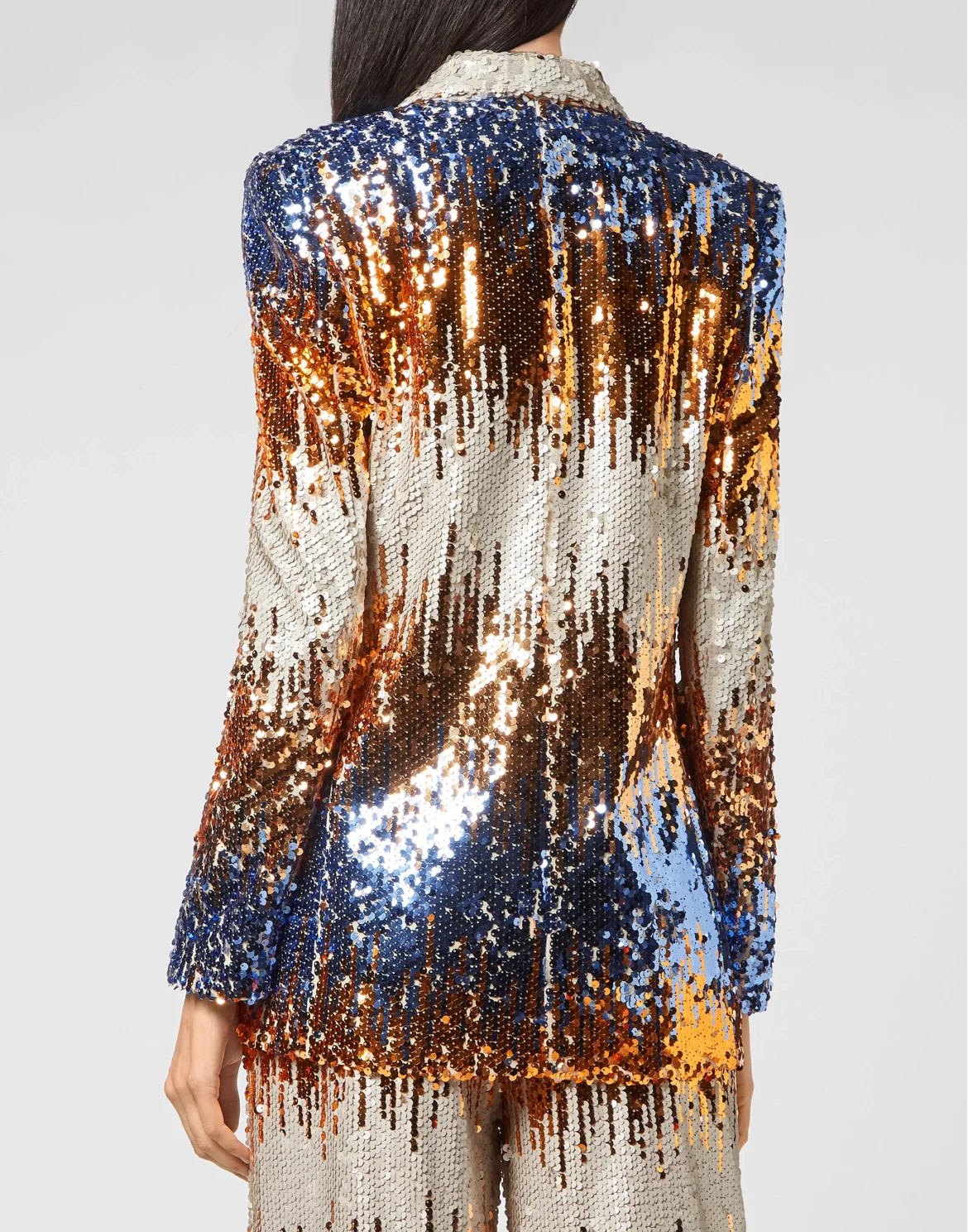 Blazer Pailletes Gothic Plein, цвет: Золотой