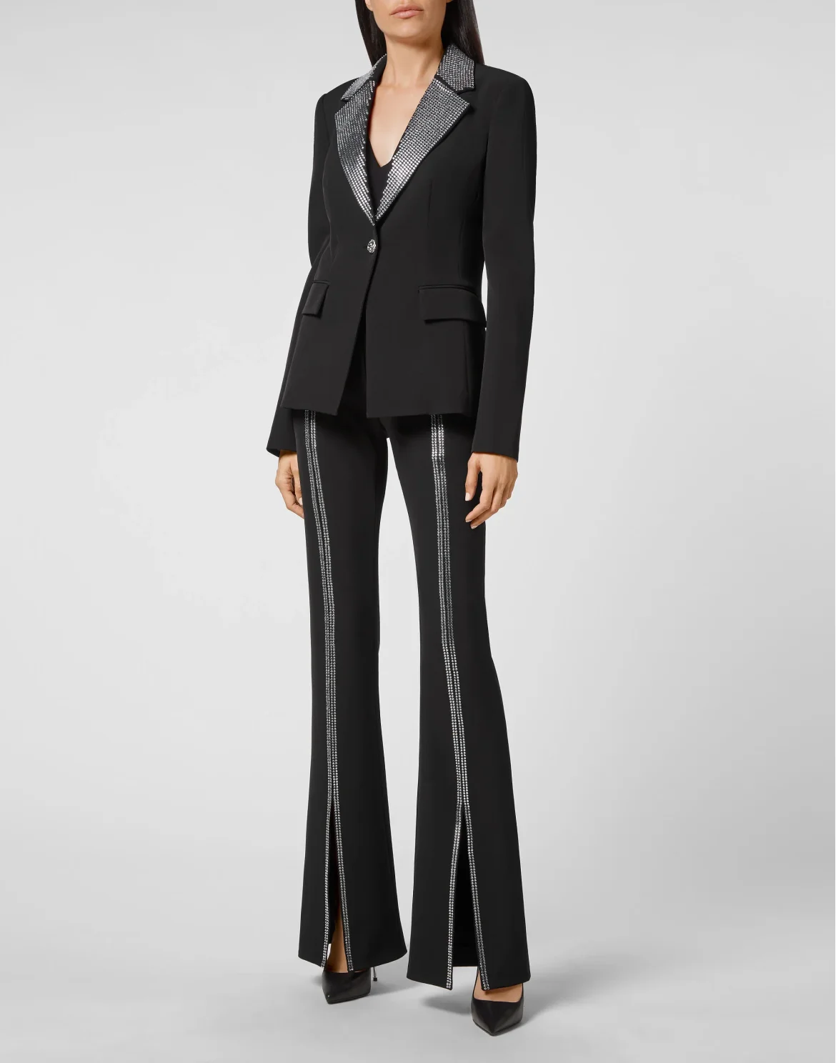 Cady Blazer Crystal with Crystals, цвет: Черный