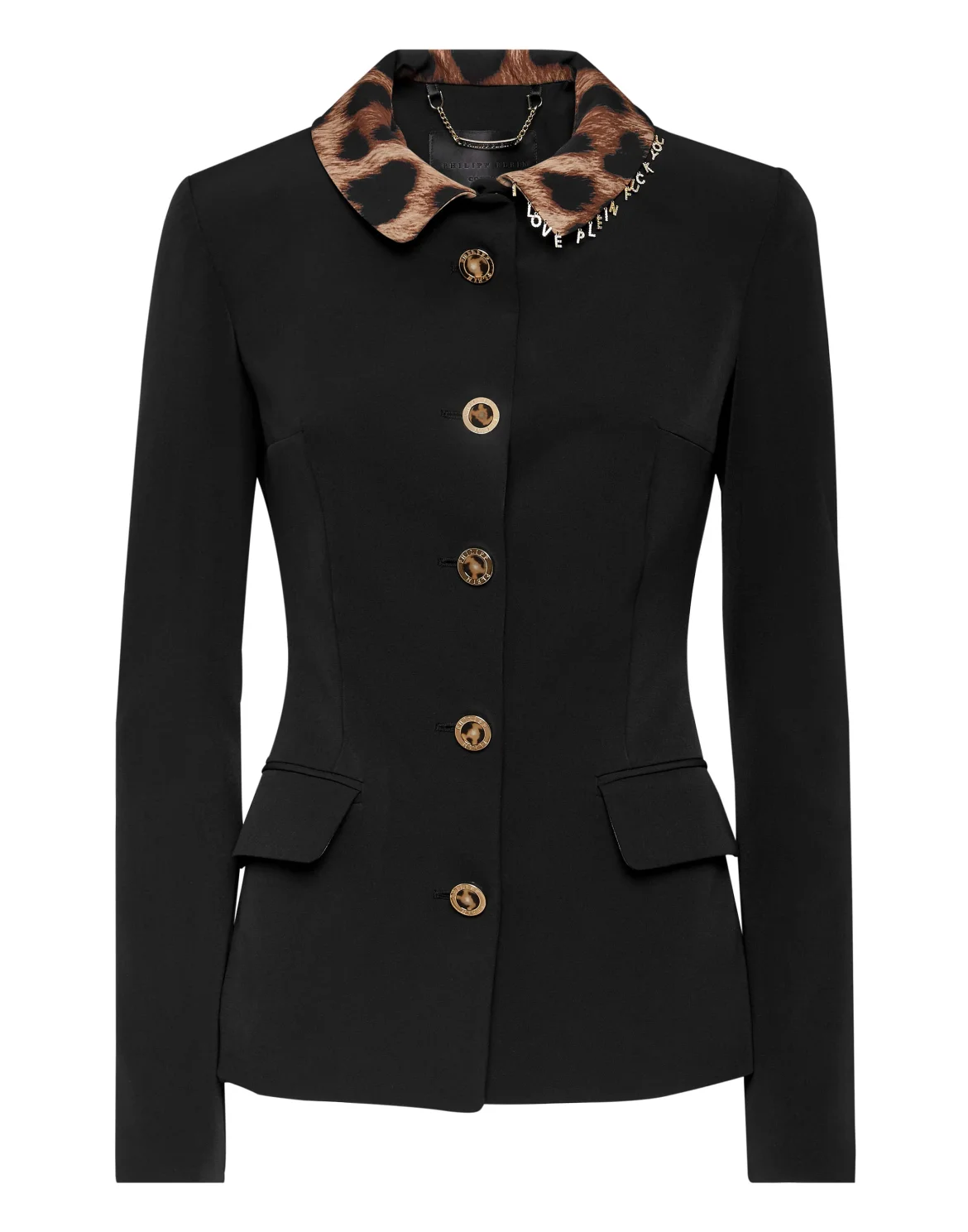 Cady Jacket Leopard, цвет: Черный
