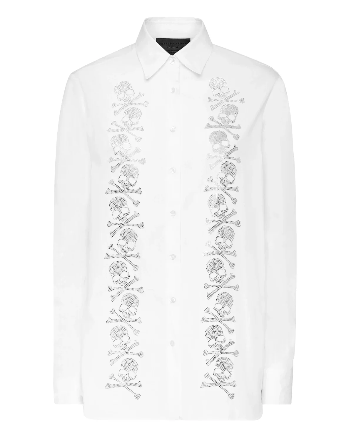 Shirt Crystal Skull with Crystals, цвет: Белый