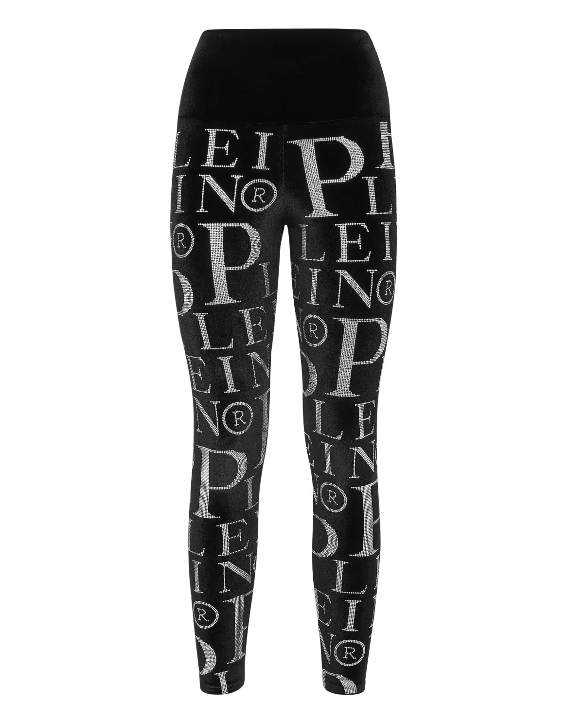 Velvet Leggings Stones All over PP, цвет: Черный