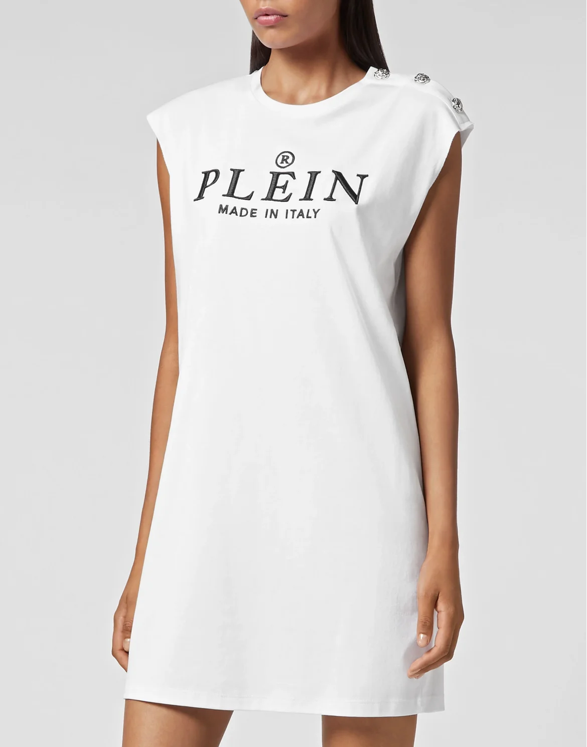 T-shirt Round Neck SS Iconic Plein, цвет: Белый