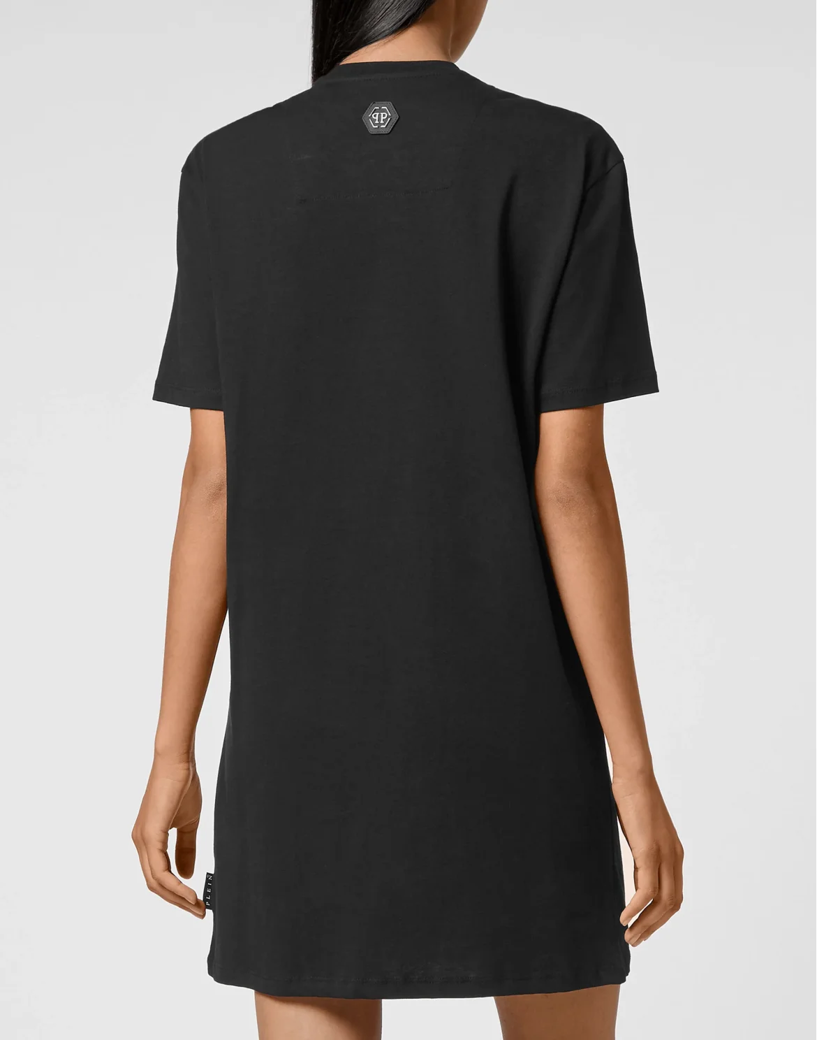 T-shirt Dress Multicolor Skull, цвет: Черный