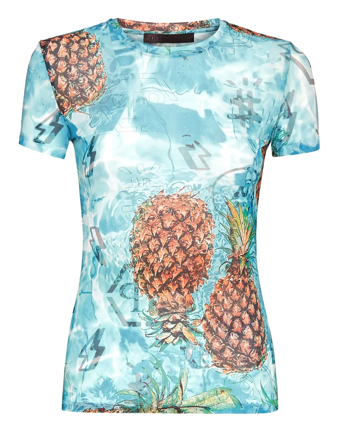 LS Top Stretch Pineapple Skies, цвет: Мультиколор